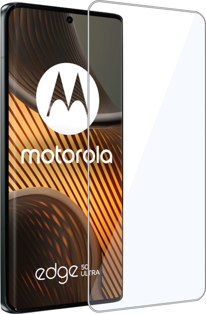 Geschikt voor Motorola Edge 50 Ultra - Screenprotector - Beschermglas - GuardCover