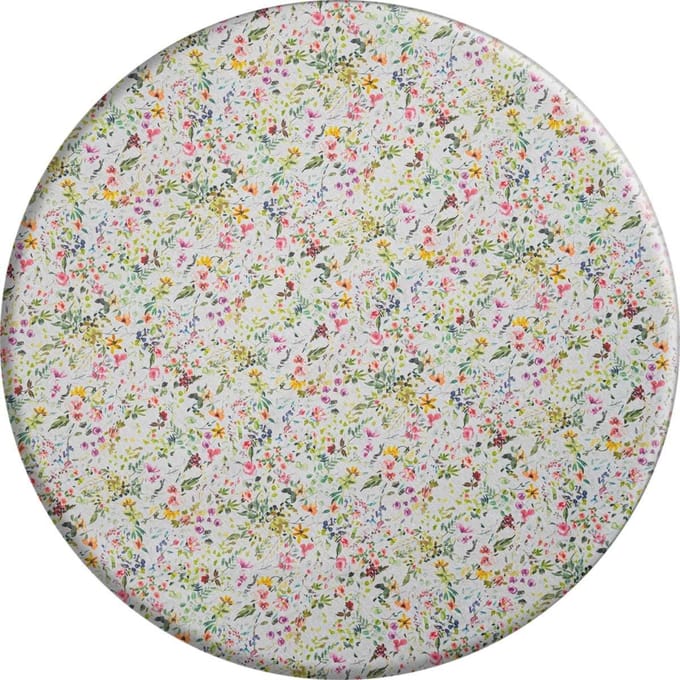 MixMamas Rond Tafelkleed Gecoat - 140 cm - Bouquet
