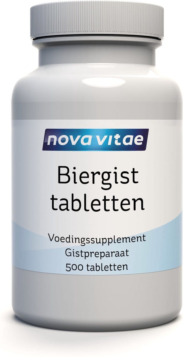 Nova Vitae - Biergist tabletten - 500 tabletten