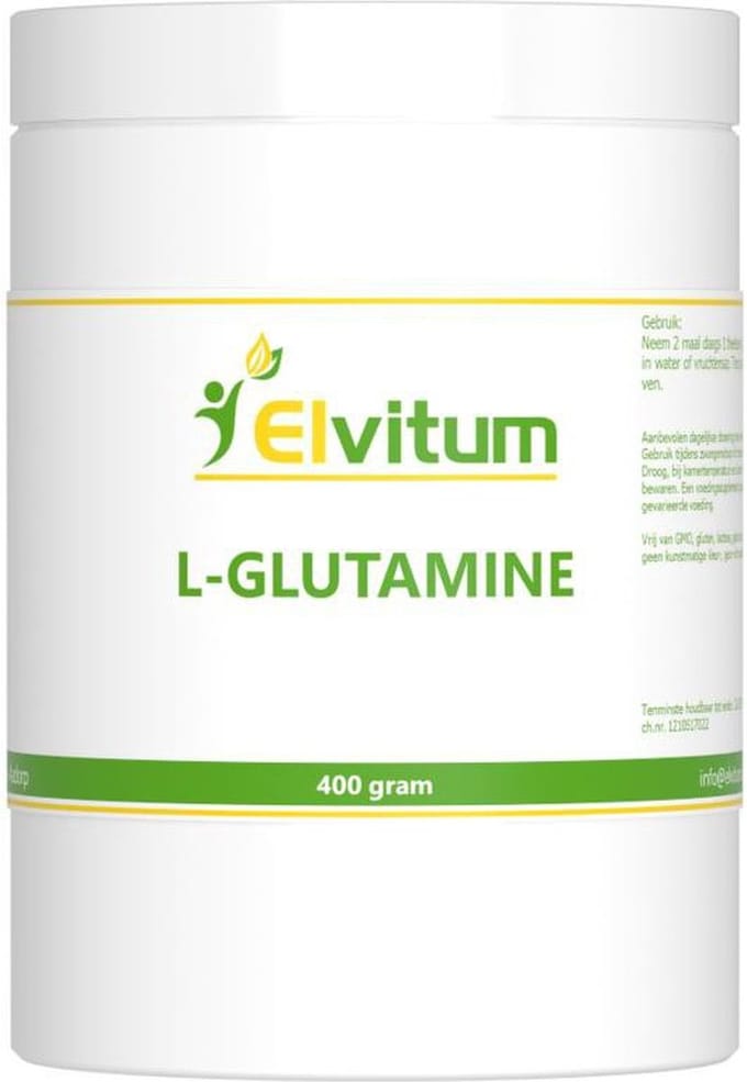 Elvitum L-Glutamine 400 Gram