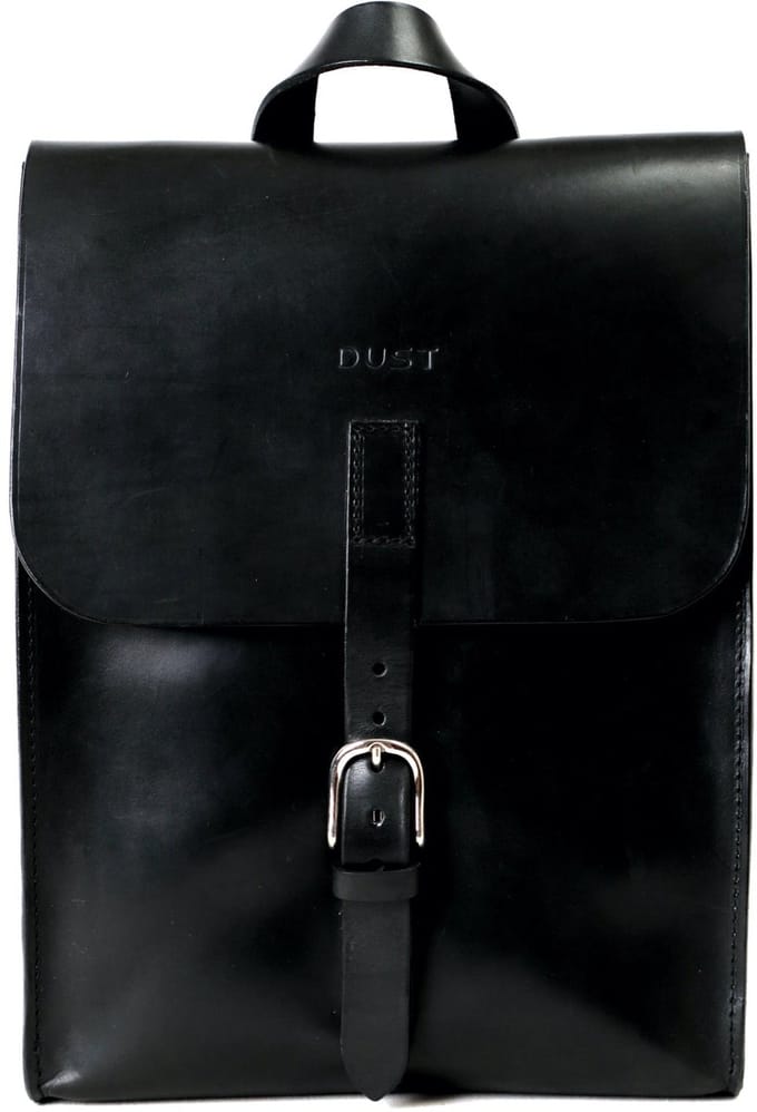 Leather Backpack Black Oxford Collection