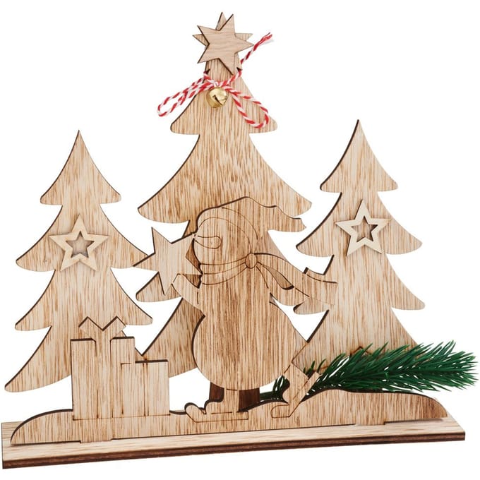 VBS Wooden building kit "Snowman in the fir forest"