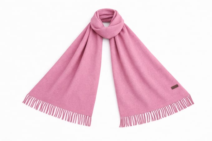 Premium Alpaca Wollen Sjaal – Ultra Zacht, Warm & Luxe - Roze