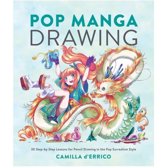 Pop Manga Drawing - Camilla D'Errico