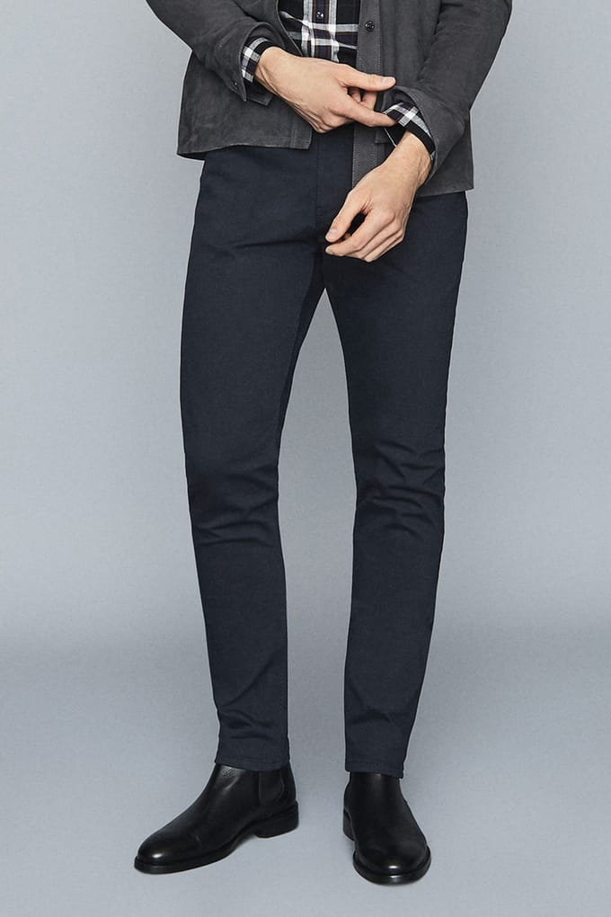 Reiss Stay Blue Slim Jeans Blue Größe: 28R | Slim Jeans Outlet | Herren | Blau