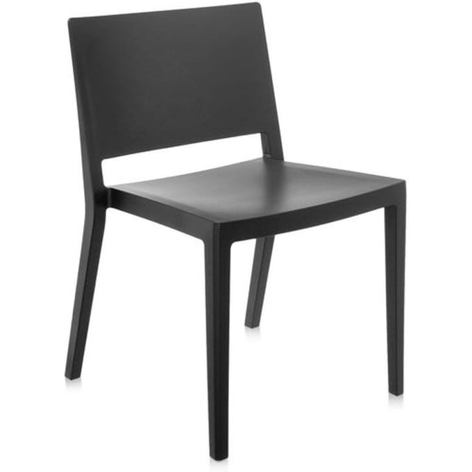 Kartell - Lizz Mat stoel - mat gekleurd - grijs - 4 - 6 Wochen