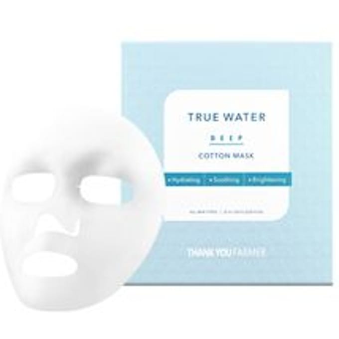 [Deal] THANK YOU FARMER - True Water Deep Cotton Mask - 1stuk