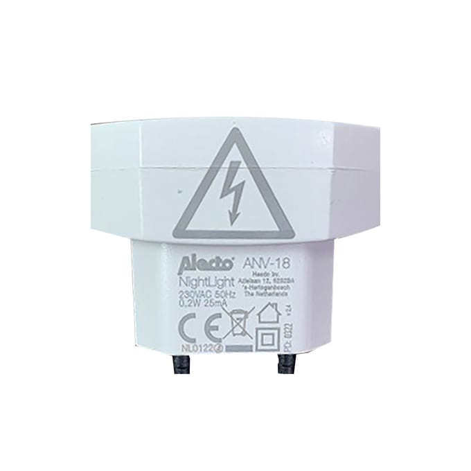 Alecto ANV-18 LED nachtlampje - energiezuinig - rustgevend blauw licht