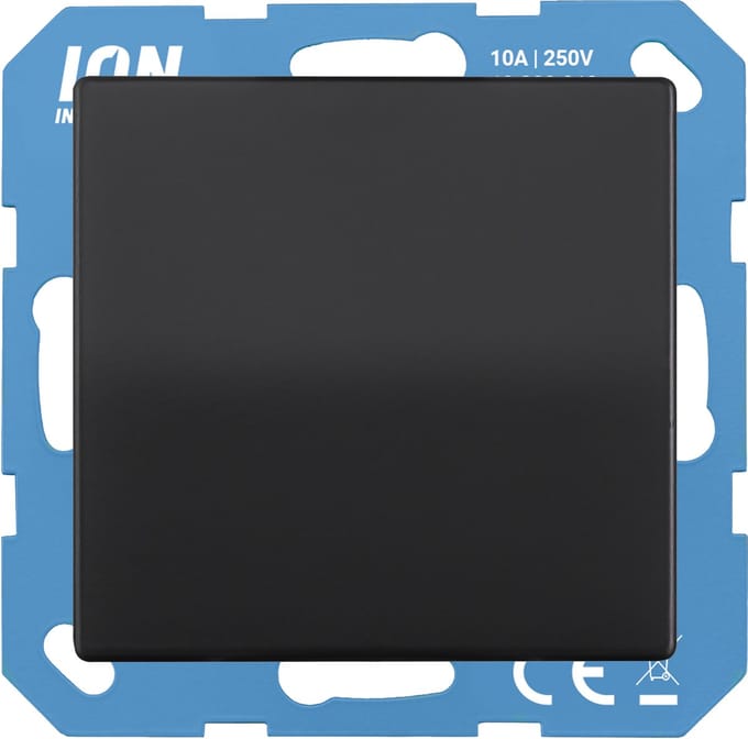 ION V1 J1 inbouw wisselschakelaar zwart