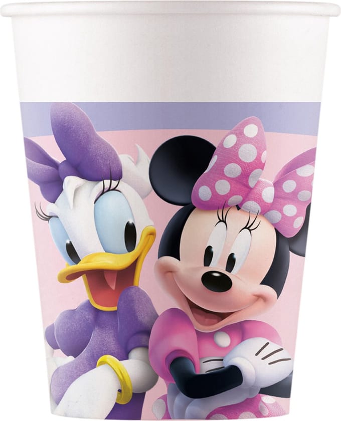 Minnie Mouse Beker Papier FSC 200 ml - 8 stuks