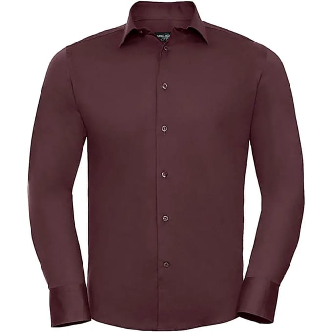 Shirt met lange mouwen Russell Athletic Fitted
