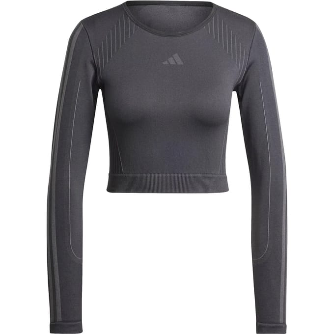adidas Performance Knit Longsleeve - Dames - Zwart- XS