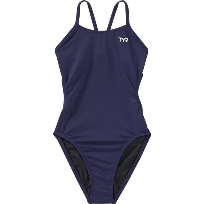 1-delig meisjes zwempak TYR Solid Cutoutfit