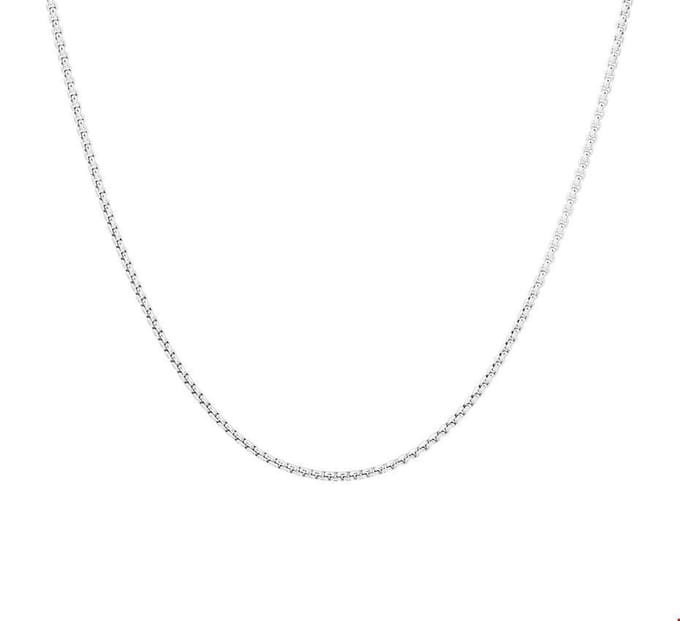 Zilveren Collier venetiaans bol 1 1021109