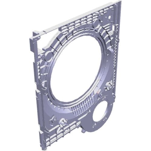 AEG achterpaneel, plastiek 140018029011