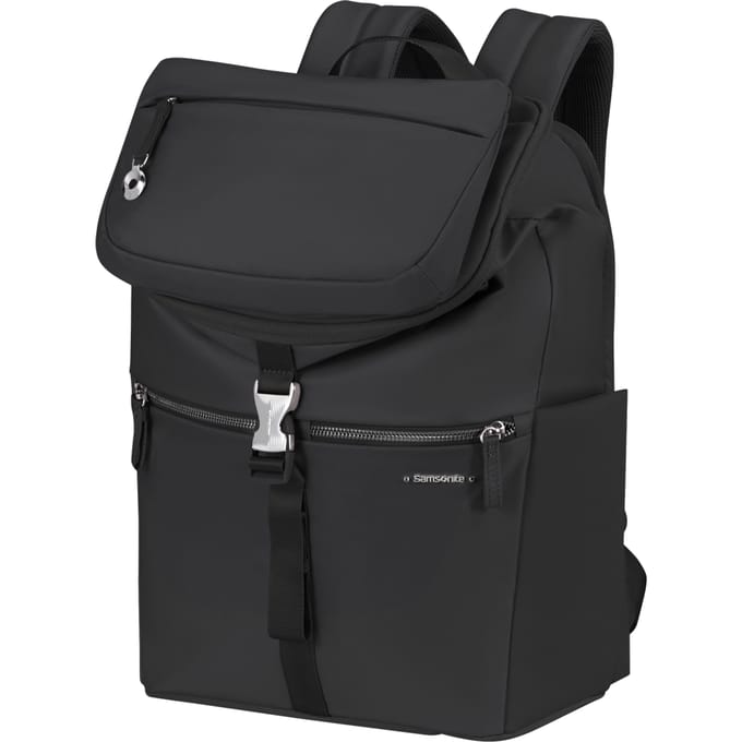 Samsonite Rugzak - Move Journey Laptop BP 15,6 + extra Crossbody bag - 23 l - Black