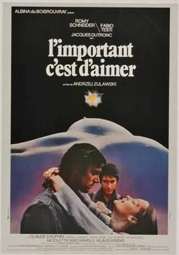 Klassieke filmposter - l'important cést d'aimer