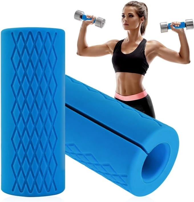 Dumbbell Grips en Barbell Grips van Siliconen voor Effectieve Spieropbouw en Training