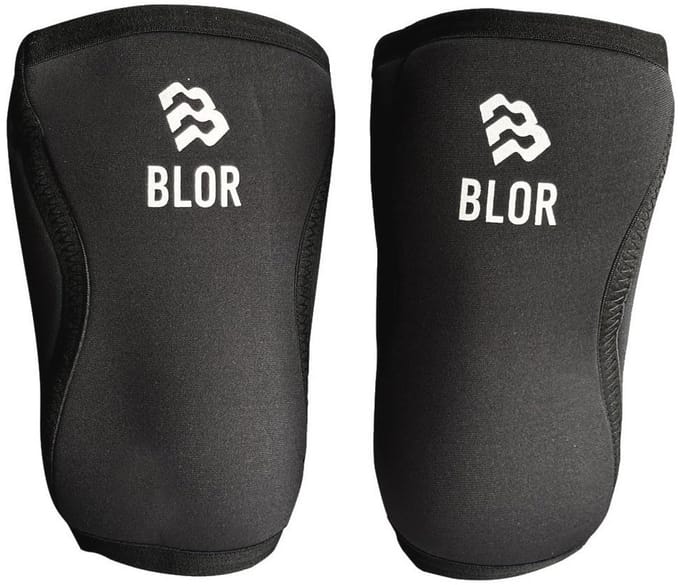 Kniebeschermers 7 mm neopreen voor powerlifting en bodybuilding