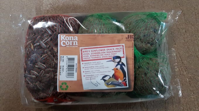 Konacorn Vogel zonnebloem snackpakket
