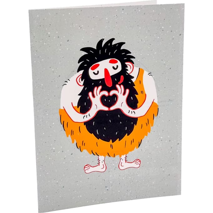 Caveman – Reusable Stone Paper Card