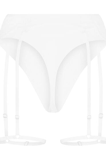 Hunkemöller Jarretel string Whitney Wit
