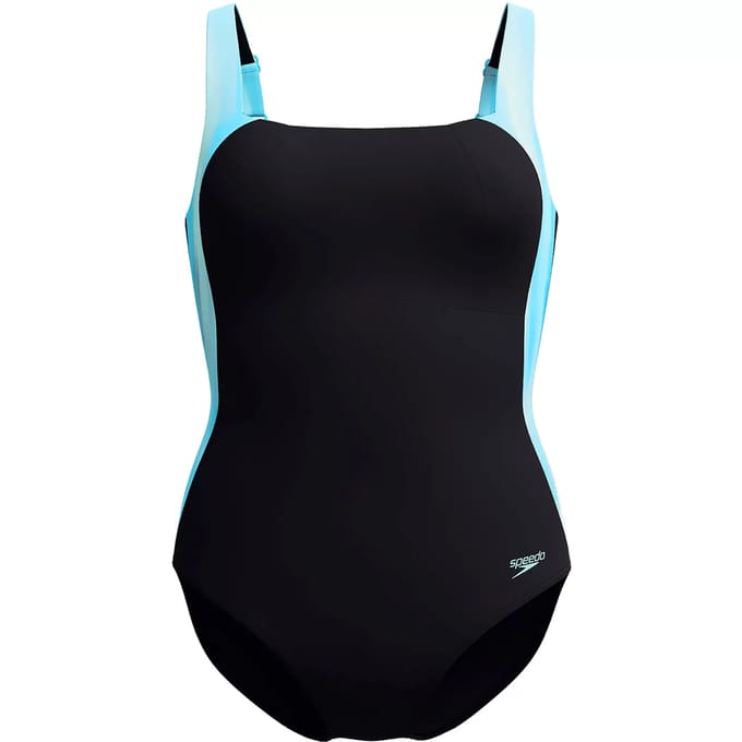 Speedo dames lunalustre shaping badpak zwart II