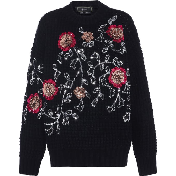 Faina Jumper Dames zwart