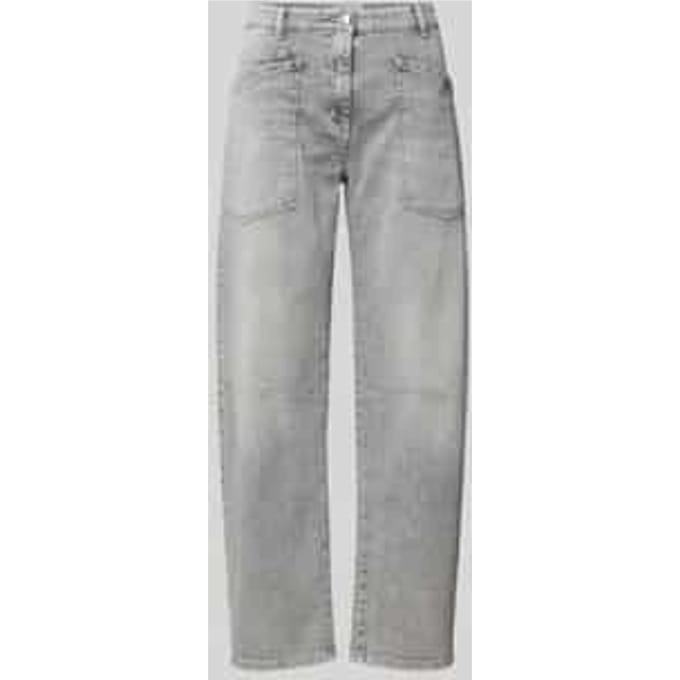 barrel fit jeans van katoenmix model 'OCEAN'