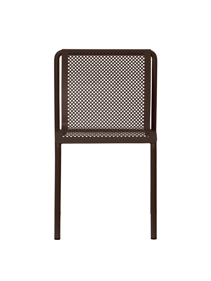 Ferm Living Dapple outdoorstoel - dark chocolate