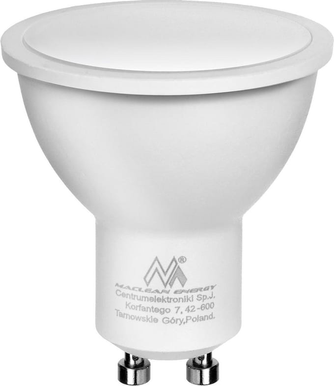 Maclean - LED-lamp Lichtbron - 7W 490lm 3000K - Warm wit