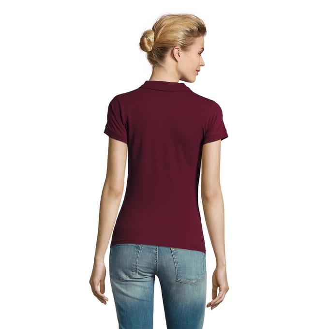 SOLS Dames/Dames Perfect Poloshirt (Bourgondië)