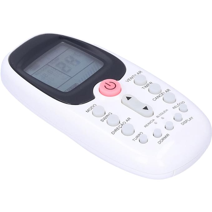 Télécommande de remplacement pour climatiseur Midea Comfee RG06A6BGE gray