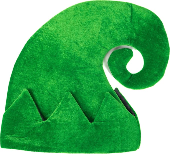 KIMU® Kerst Elven Muts Kinder Groen Kerstmuts Dwerg Kindermuts Hulpje Elfje Kabouter Festival