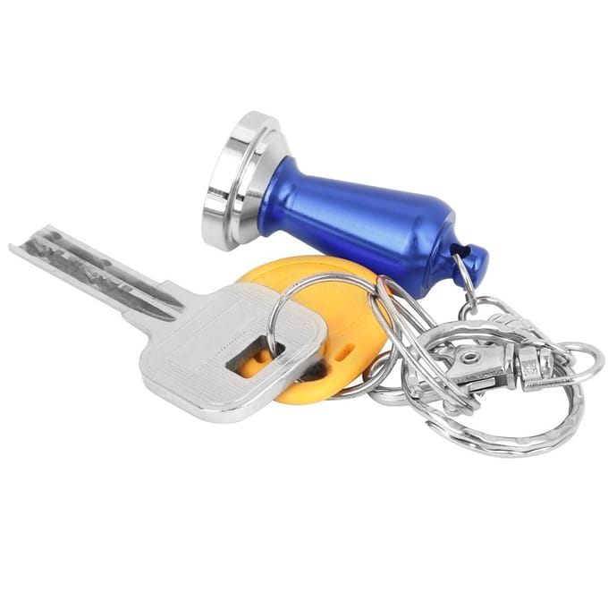 Mini Koffie Tamper Sleutelhanger Poeder Hamer Sleutelring Koffie Apparaat Hanger Randgeschenken