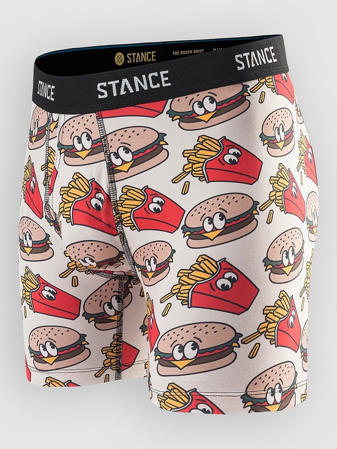 Stance Burger And Fries Brief Boxershorts patroon