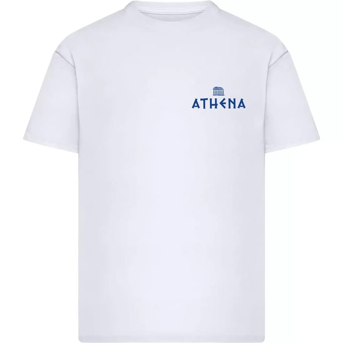 Mister Tee - Athen Souvenirs Oversize Heren Tshirt - XL - Wit