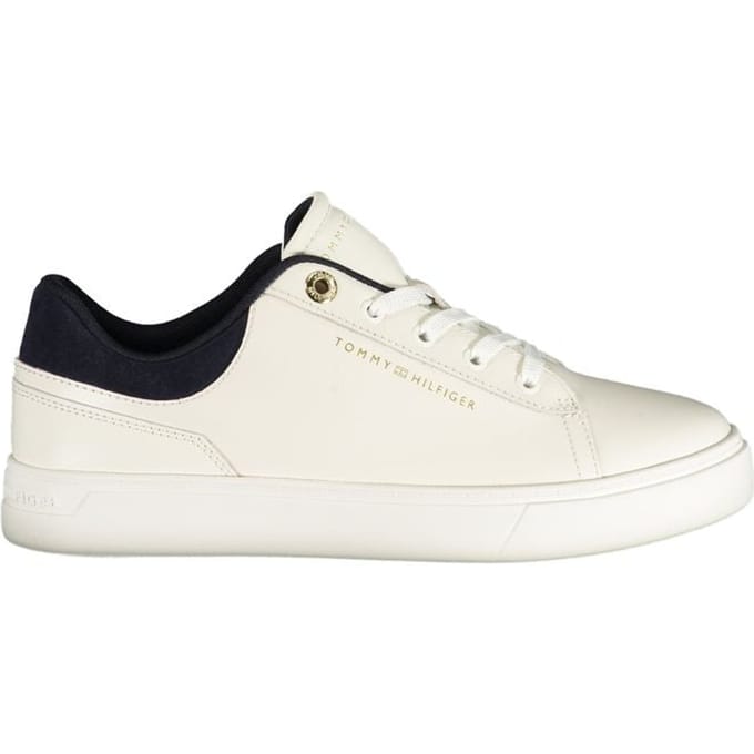Tommy Hilfiger Bianco Polyurethaan Dames Sneakers