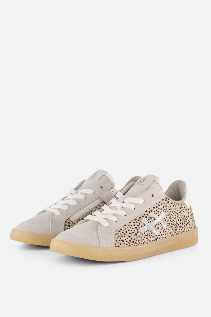 HIP Animal Sneakers wit Leer - Dames - Maat 37