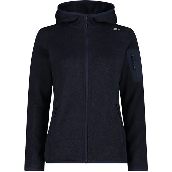Dames fleece met capuchon CMP