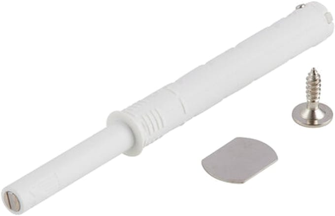 K-PUSH druksnapper met magneet 37 mm wit