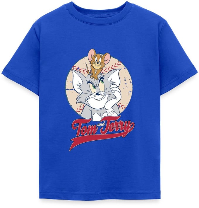 Tom En Jerry Baseball T-Shirt Kinderen