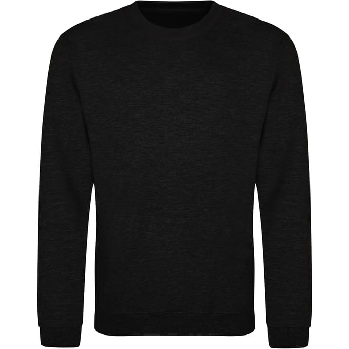 Just Hoods - AWDis Sweat - Black Smoke maat M