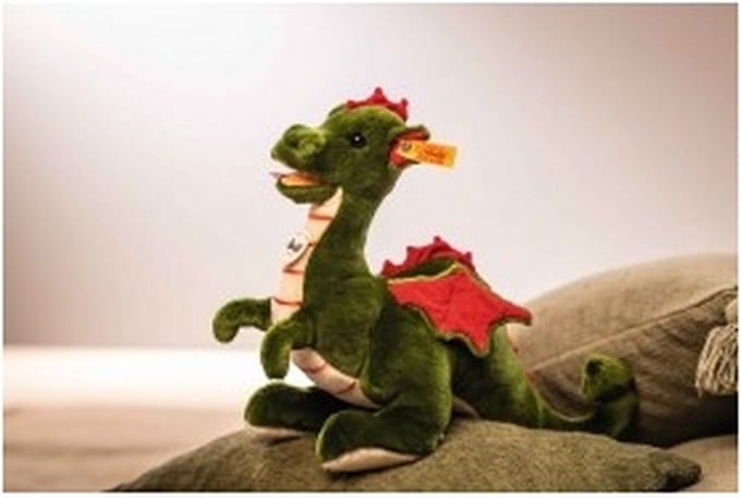 Steiff Rocky dragon, khaki