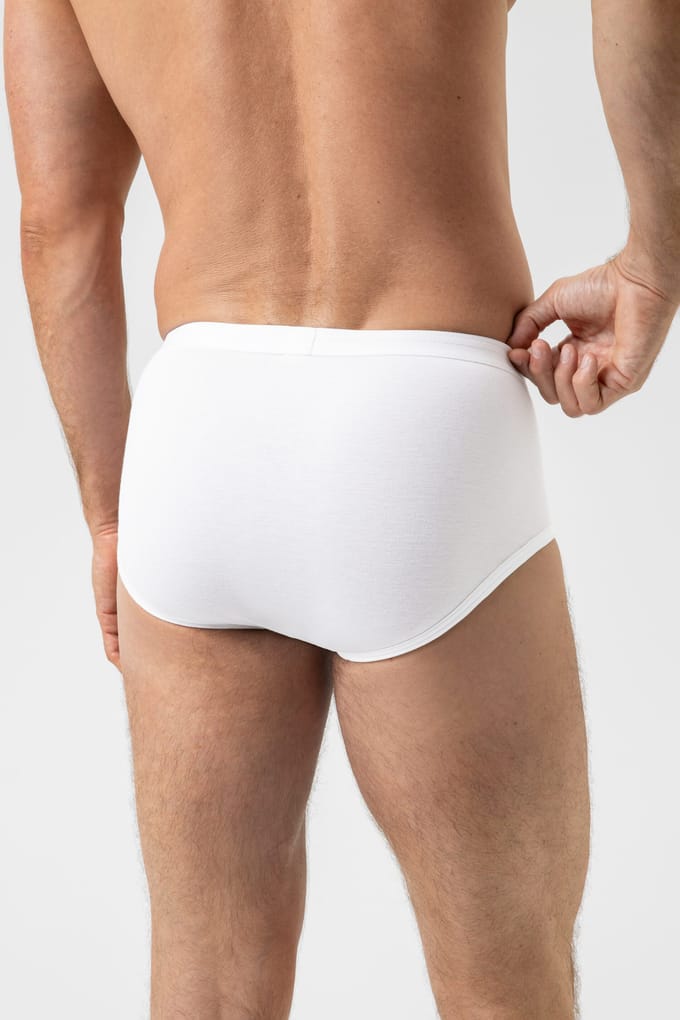 Slips Mey Noblesse Slip Boxershort Wit