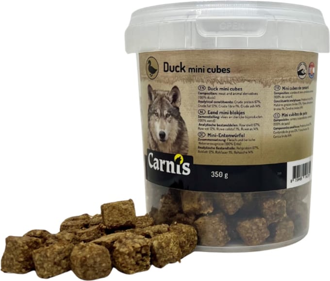Carnis Eend mini blokjes 350g (Emmer)