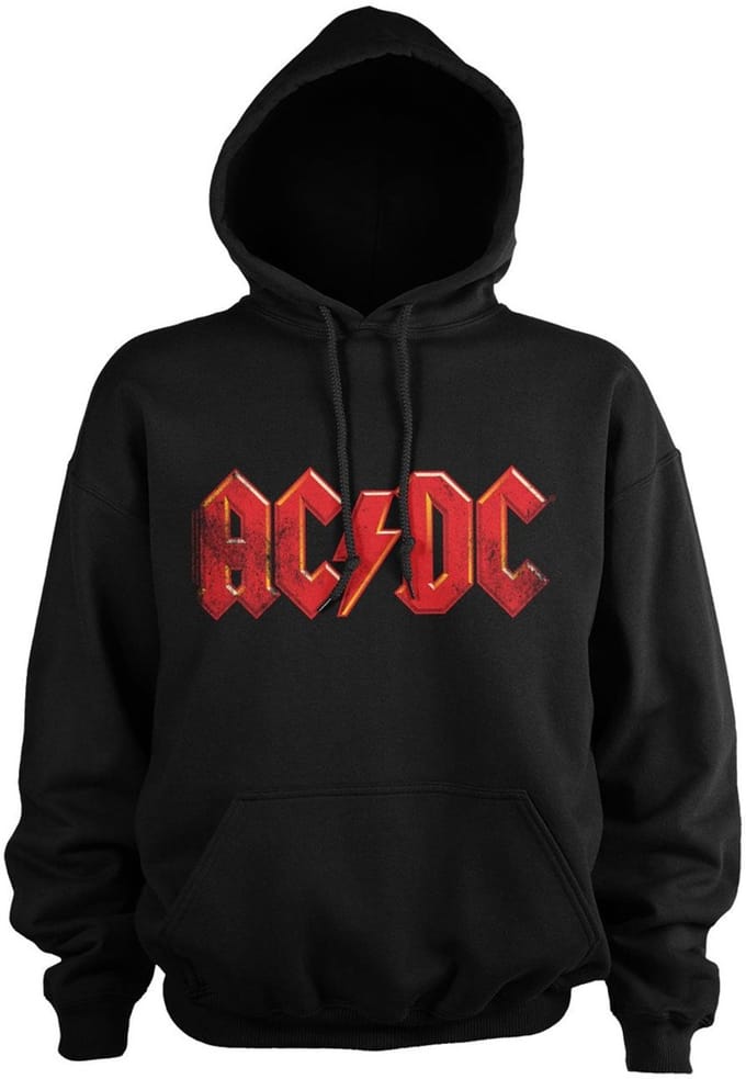 AC/DC Hoodie met verweerd logo PS-3-ACDC013-H86-3