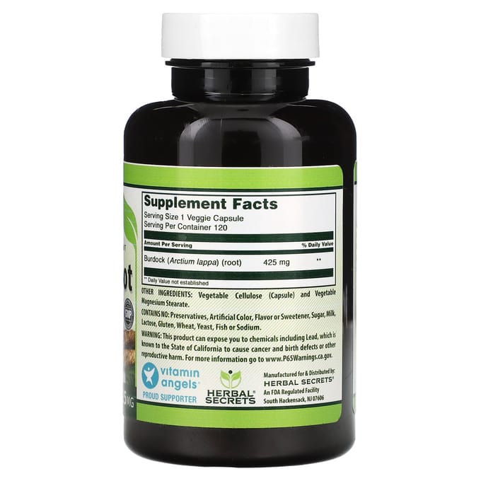 Kliswortel, 425 mg, 120 plantaardige capsules