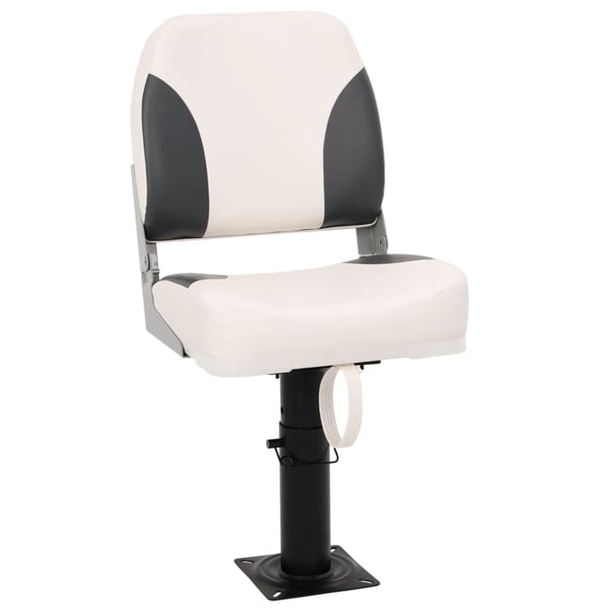 vidaXL - Bootstoel - 1 - set - inklapbaar - lage - rugleuning - fixeerlus