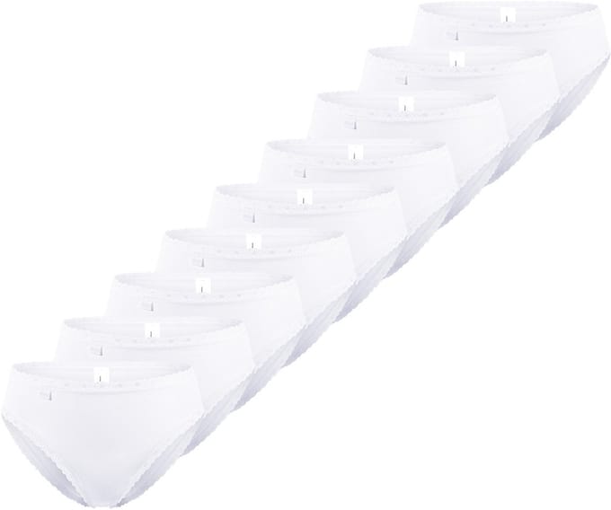sloggi Dames tai slip 9 pack 24/7 Cotton Lace
